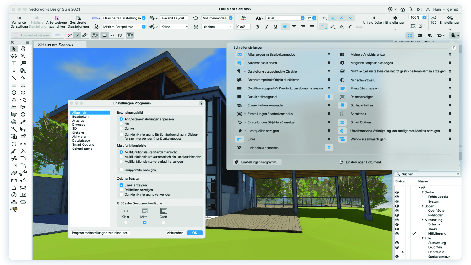 Deutsche Version von Vectorworks 2024 erschienen ComputerWorks