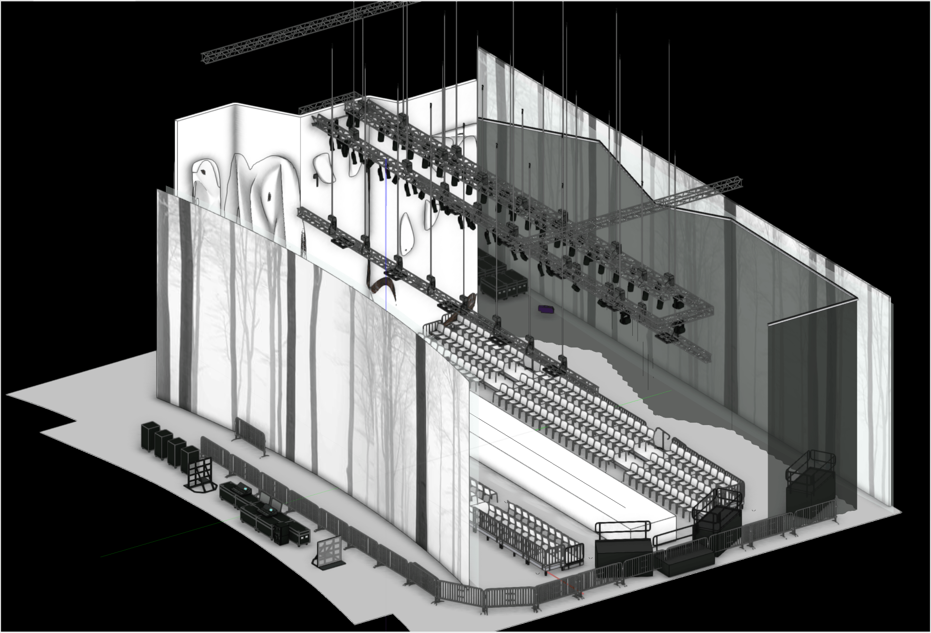 Vectorworks-Modell in Soundvision 