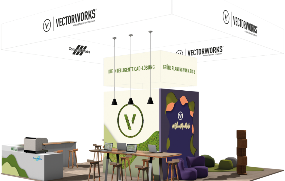 Vectorworks-Stand auf der GaLaBau 2024